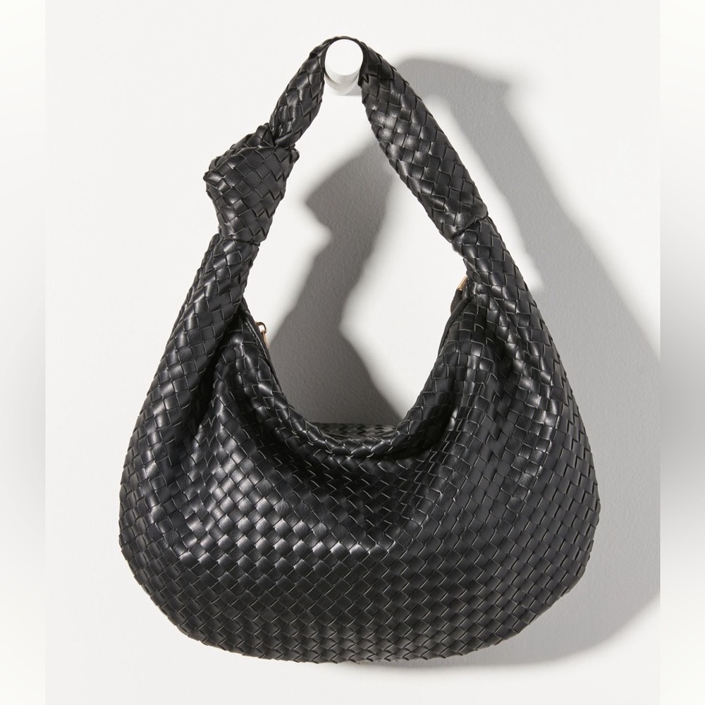The Brigitte Satchel by Melie Bianco in Black